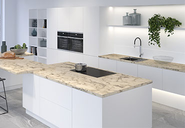 Столешница для кухни Снежный мрамор 0920М СОЮЗ